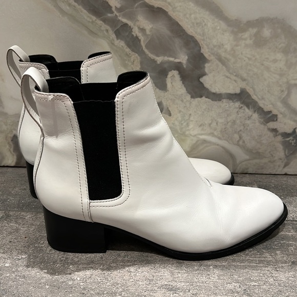 rag & bone white Chelsea boots - Picture 3 of 6